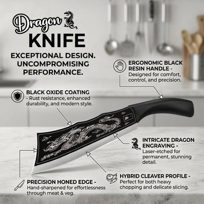 Dragon Knife For Meat & Vegetable Cutting