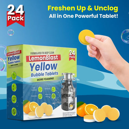 🍋 LemonBlast™ Yellow Bubble Tablets