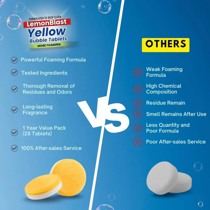 🍋 LemonBlast™ Yellow Bubble Tablets